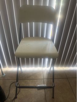 Vintage Drafting Chair / Tall Bar Stool - $20”