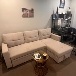 Sectional Couch W/ Pullout 