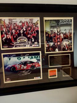 Tony Stewart 2005 NASCAR Champion Framed Memorabilia