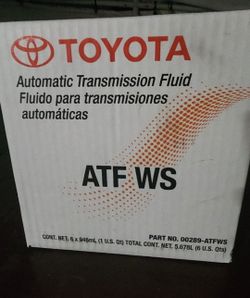 Toyota oem transmission fluid