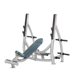 HOIST OLYMPIC INCLINE BENCH WITH WEIGHT STORAGE!! READY FOR PICKUP OR DELIVERY!
