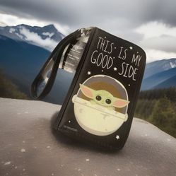 Buckle-Down Star Wars The Child Grogu Zip Around Wallet