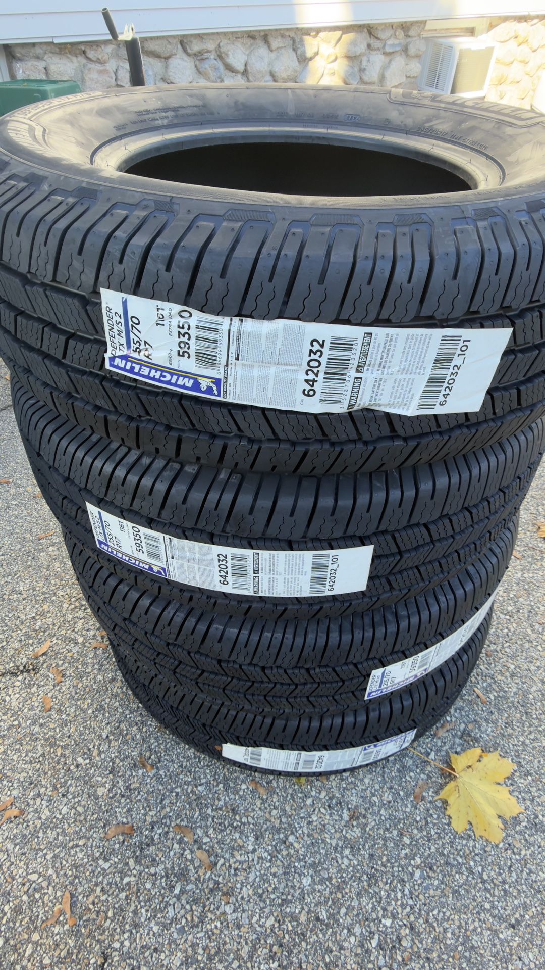 4 MICHELIN DEFENDER LTX M/S2 255/70R17