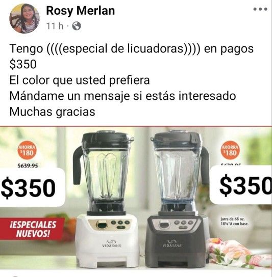 Licuadora Ph Con 5 Años De Garantía