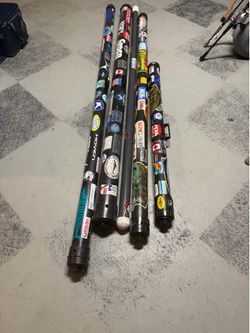 Heavy Duty Fishing Rod Travel / Storage Tubes with HANDLES