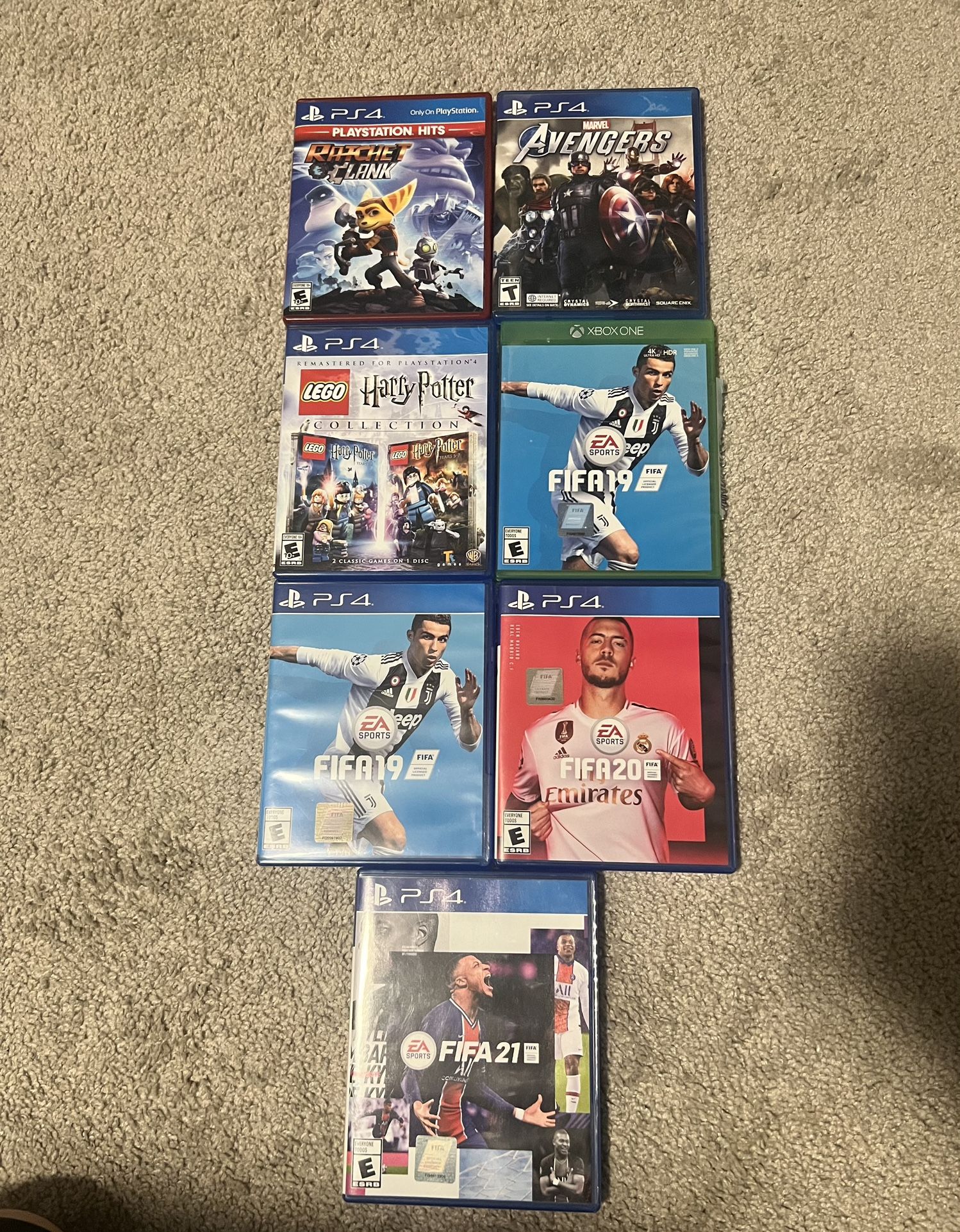 PS4 Games Lot