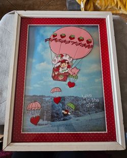 Strawberry Shortcake Framed Wall Art