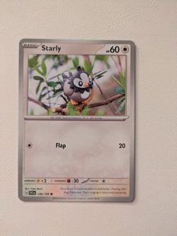 Starly Pokemon Card SVI 148