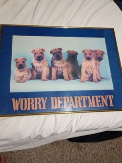 Worry Department Vintage Frame