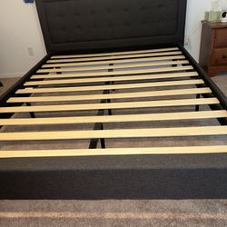 Upholstered Queen Bed Frame