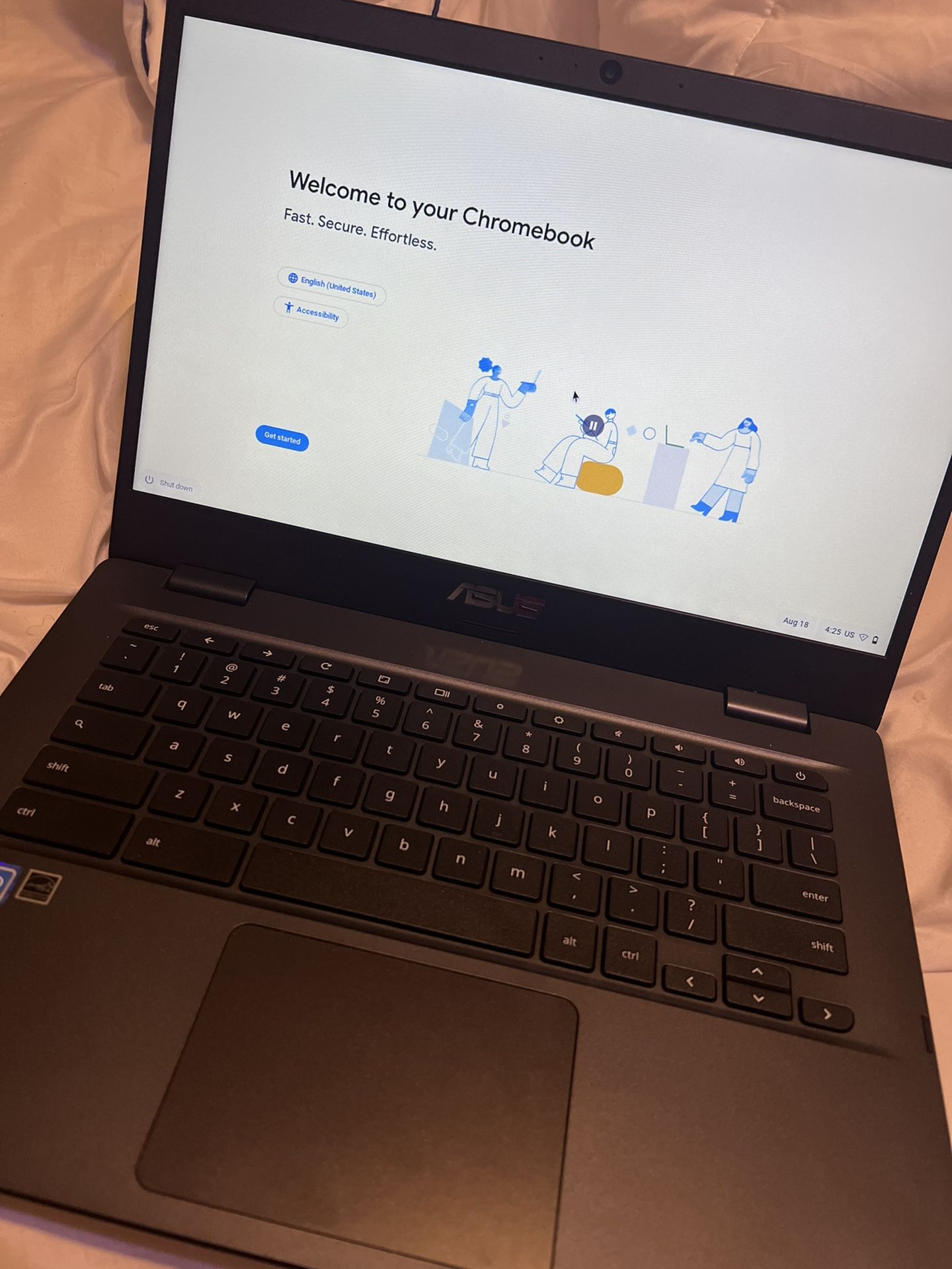 ASUS laptop chromebook