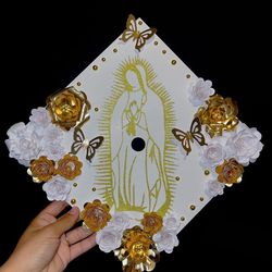 Custom grad cap toppers