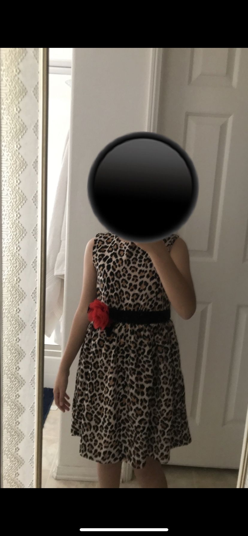 BRAND NEW Kate spade leopard dress with bow it was for my daughter but she never wore it but the ticket fell off! Very pretty!