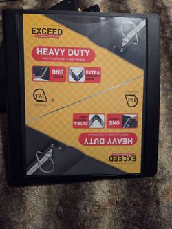 Exceed 1.5 Inch Heavy Duty Binder