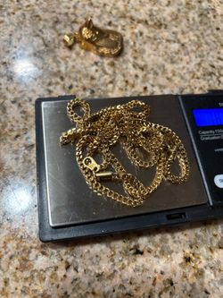 18k Franco chain 22-24 inch 18.77g