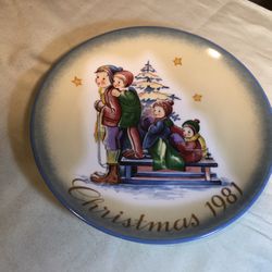 Schmid Hummel A Time To Remember Collector’s Plate