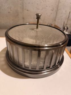 Round Metal Ceiling Light Fixture