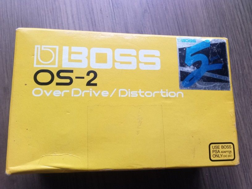 Boss O- 2 Overdrive/Distortion Pedal