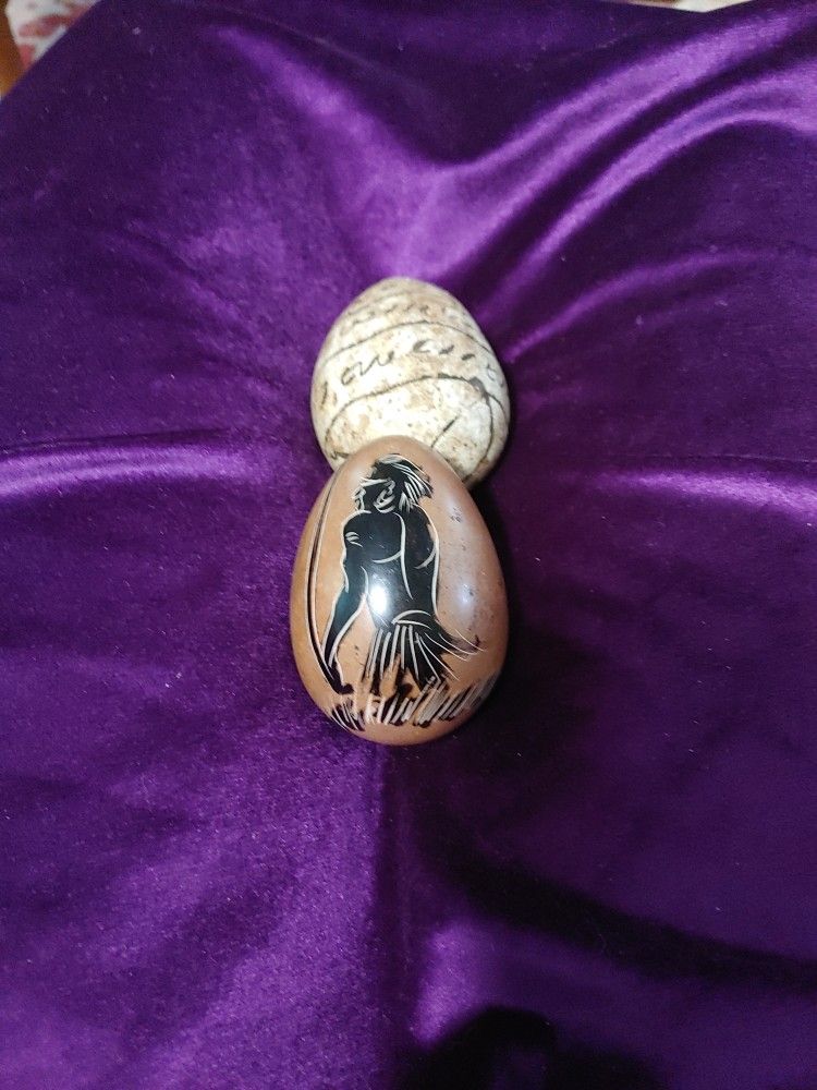 Stone Eggs. 2 for 1