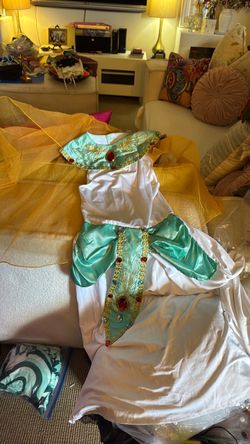 Princess Jasmine Girls Costume Dress