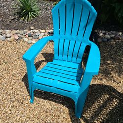 Outdoor Plastic Adirondack Chair