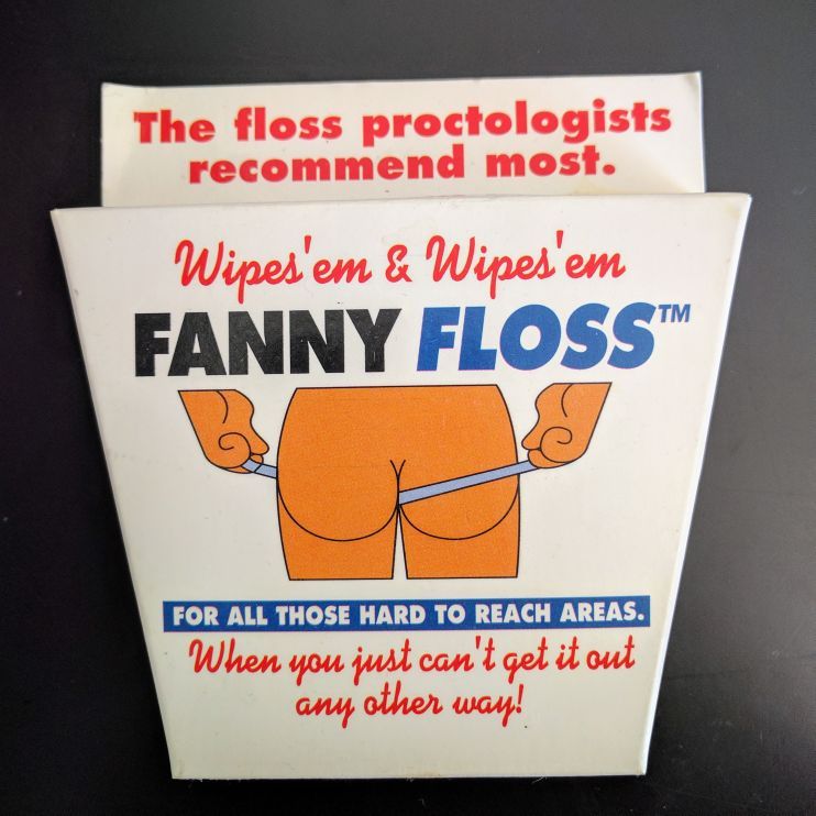 Fun gag gift for your friends! FANNY FLOSS! 🤗