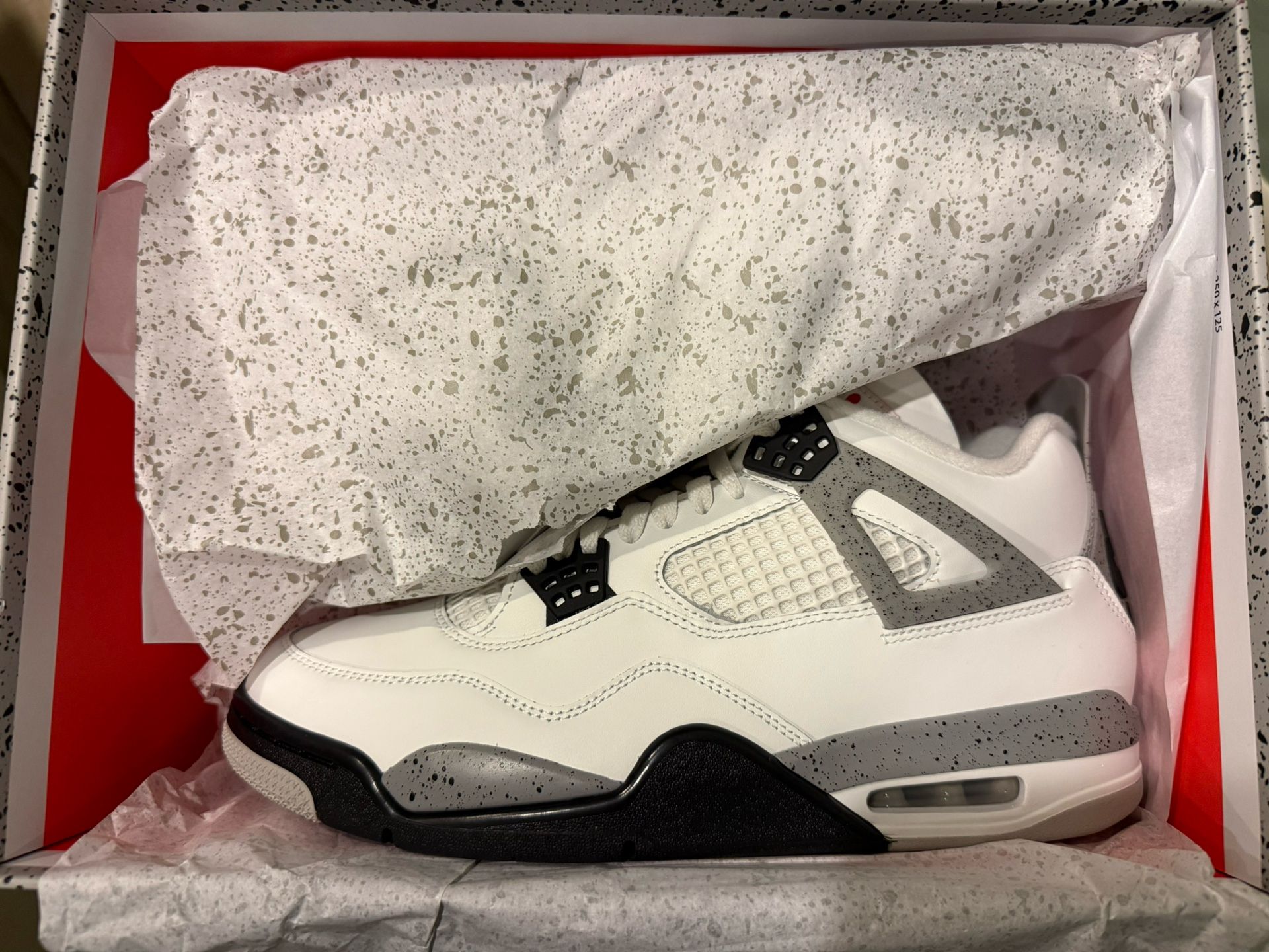 Jordan 4 White Cement All Sizes