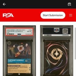 2024 PSA 8 Disney Lorcana EN 3 Flintheart Glomgold – Lone Cheater FOIL #140/204