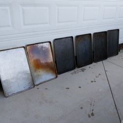 6 Aluminum  Baking  sheet pan   26" X 18" $10 Each