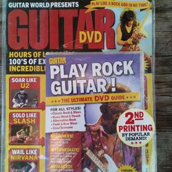Unopened Vintage Guitar World DVD