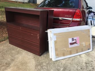 2 brand new kids head board/bookshelf