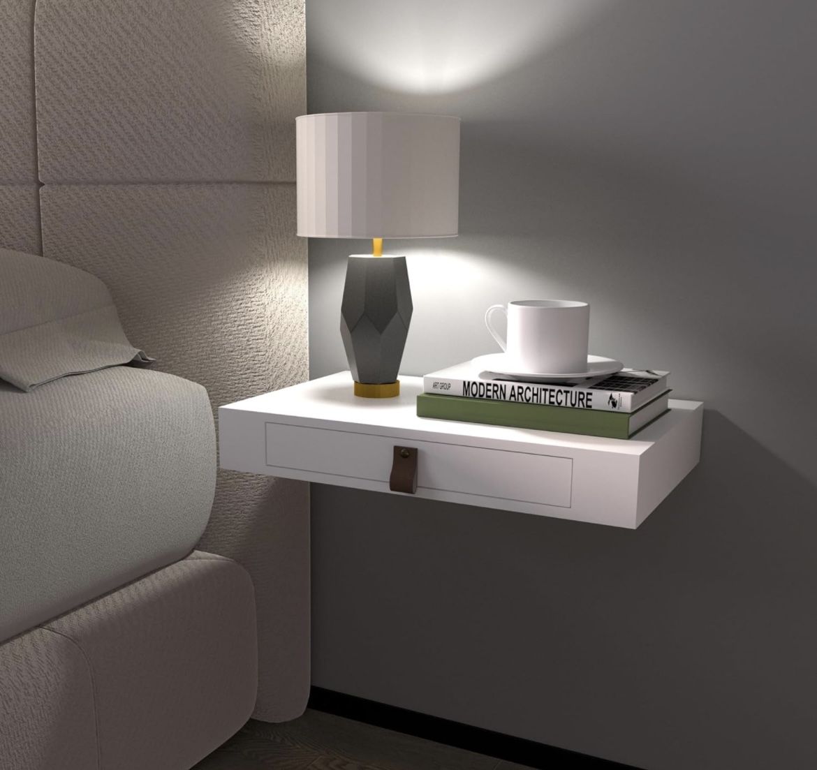 Floating Nightstand Shelf