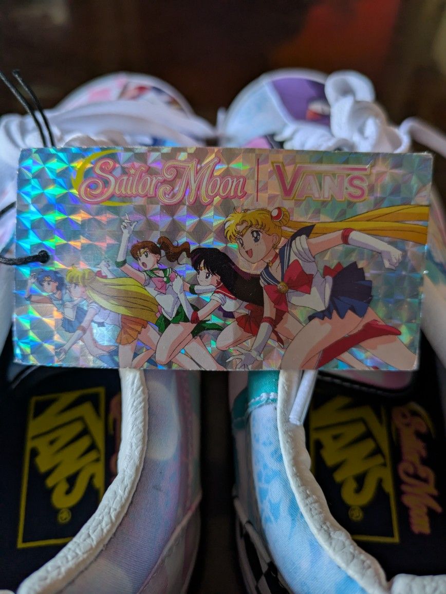 Authentic Sailor Moon Vans Classic