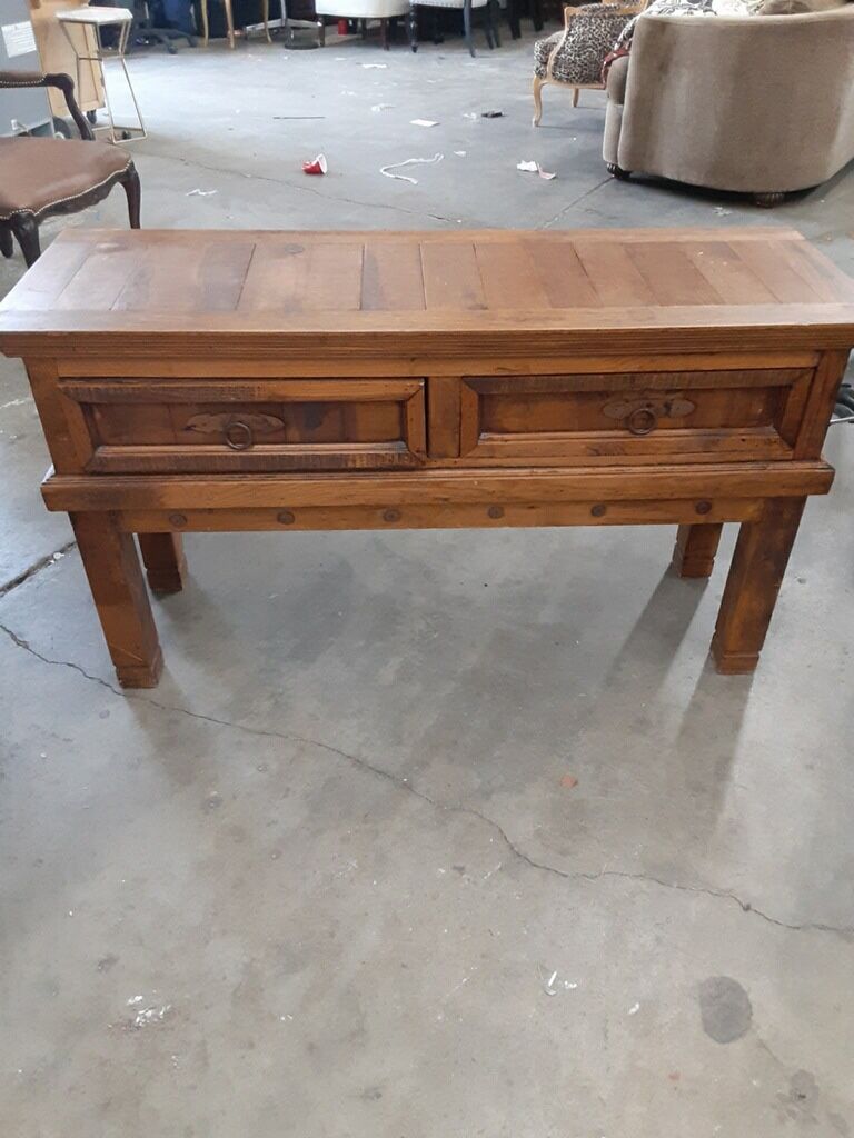 Rustic Console Table