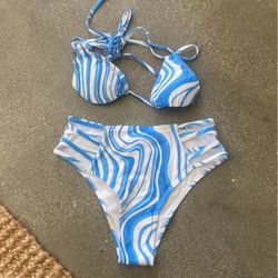 Blue Y2K Bikini