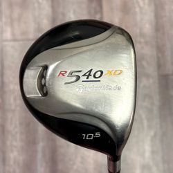 TaylorMade R540 XD 10.5° Driver TaylorMade MAS2 55g Stiff Flex Graphite Shaft RH