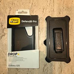 Samsung S25/S24 otterbox  defender pro case w belt clip