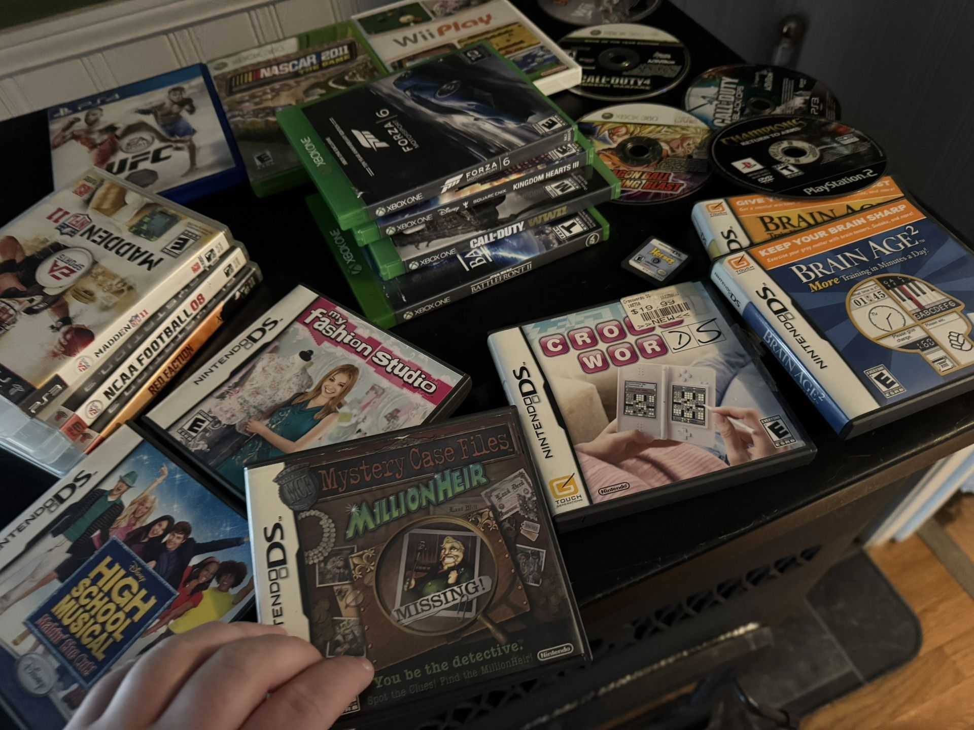 Video Game Lot DS XBOX PS WII As Is