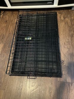 Cage dog two door