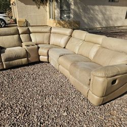 Couch Leather  FREE FREE FREE