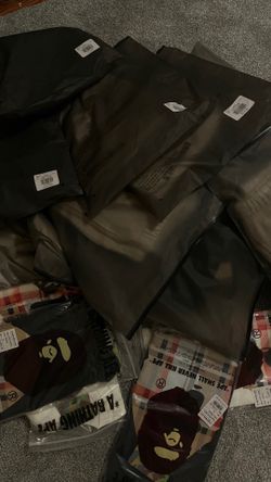 bape tees and essentials lmkk for da low