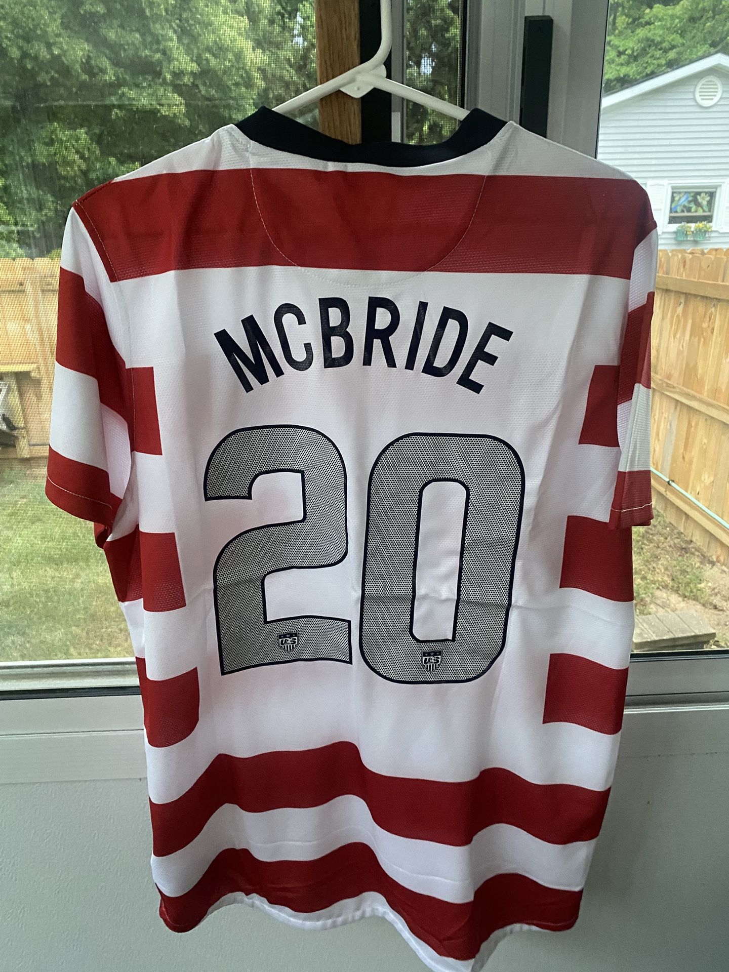 Brian McBride Jersey Soccer USA Men Adult USMNT XL New NWT 2012 Waldo MLS XL