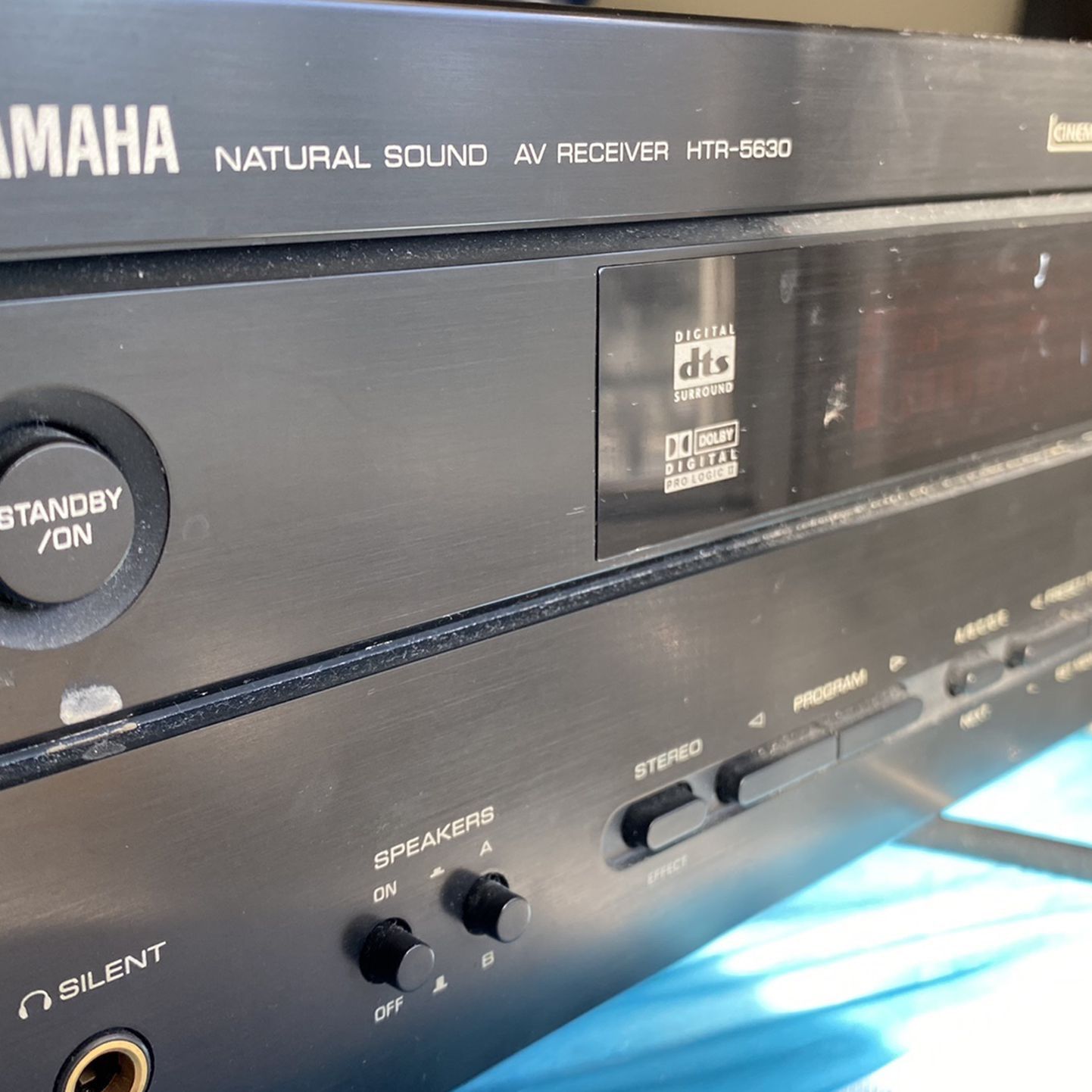 YAMAHA NATURAL SOUND AV RECEIVER HTR-5630 AMPLIFIER
