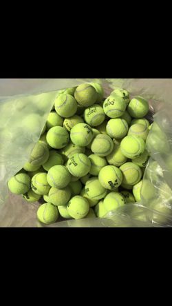 100 Tennis 🎾 Balls