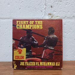 Fight Of The Champions Super 8 Color
Columbia Pictures Home Movie
Joe Frazier VS. Muhammad Ali 