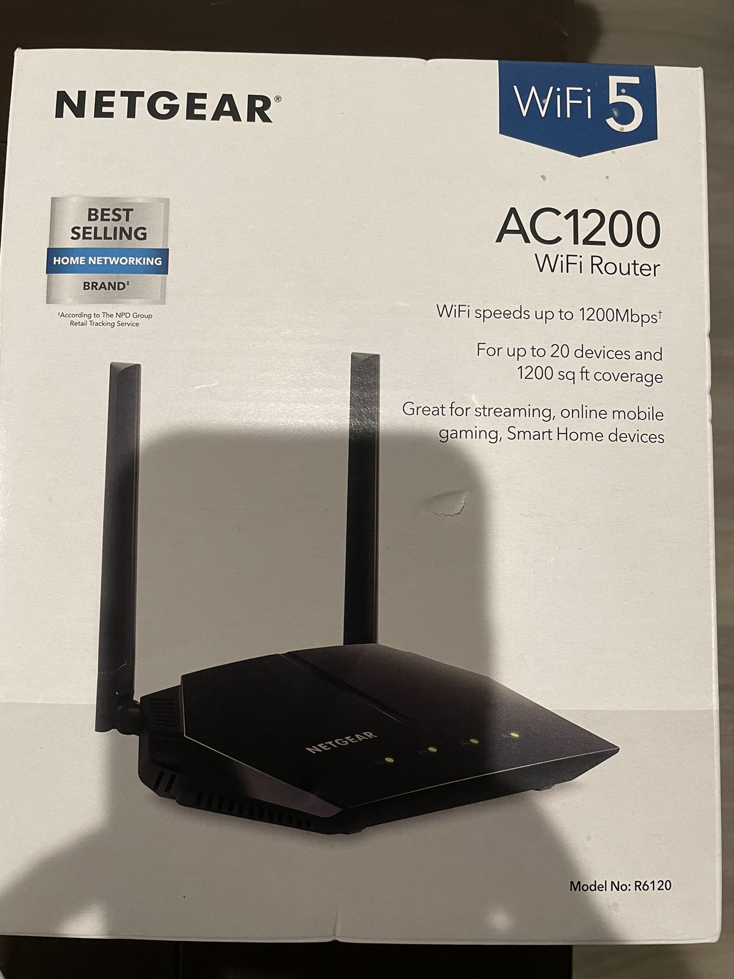 Wi-Fi 5 Netgear ac1200 Wi-Fi router