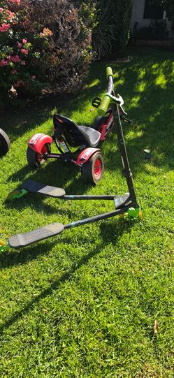 Kids Scooter and Rocker Trike Bundle