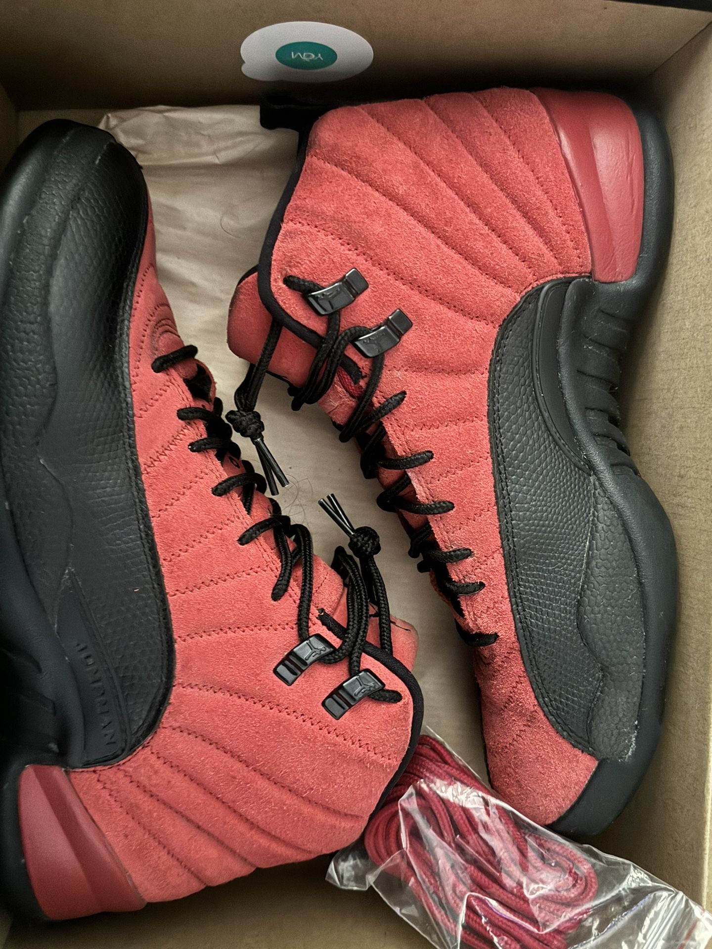 Jordan 12 Reverse Flu Game