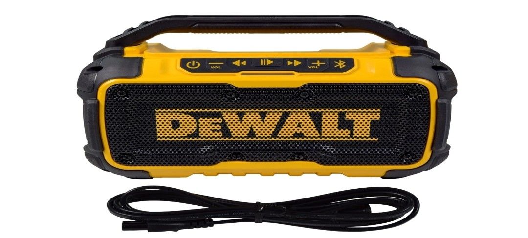 DeWalt Jobsite Bluetooth Portable Speaker