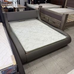 Leather Bed Frame